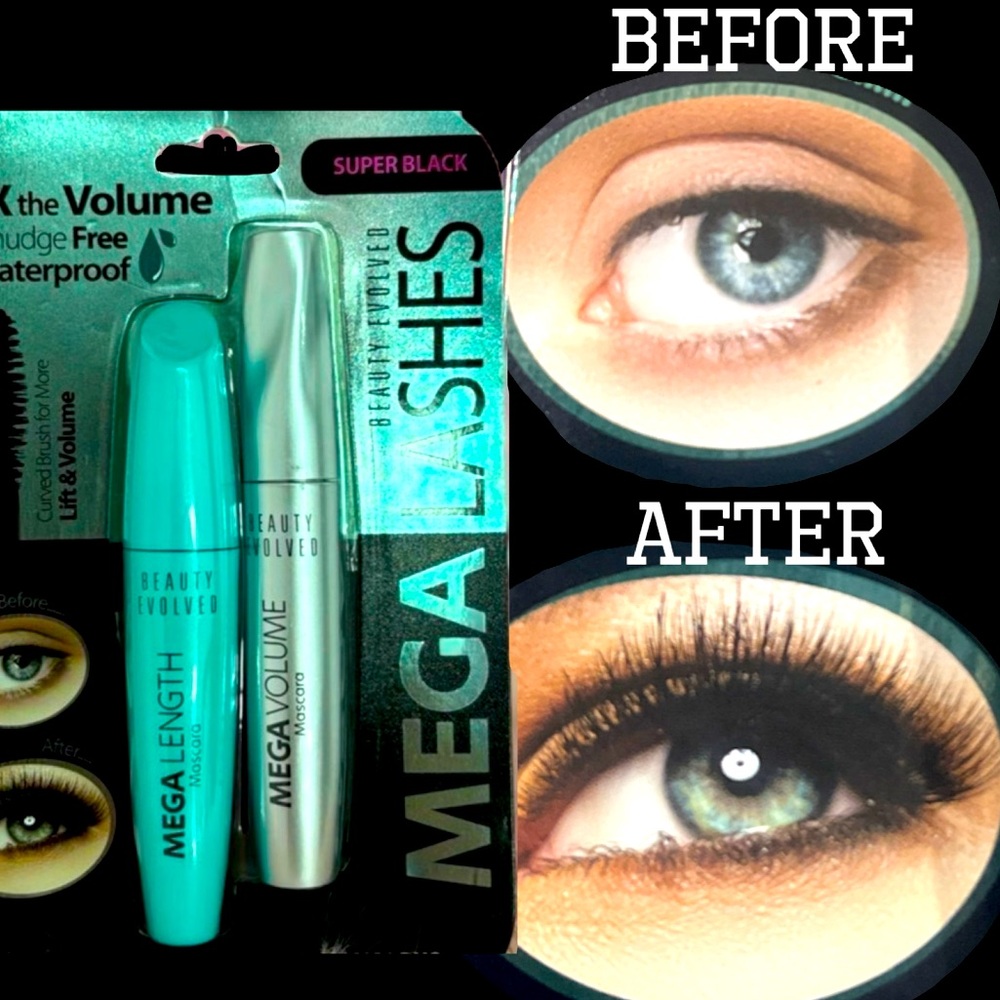New MEGA Lashes Length and Volume Mascara Duo Set
